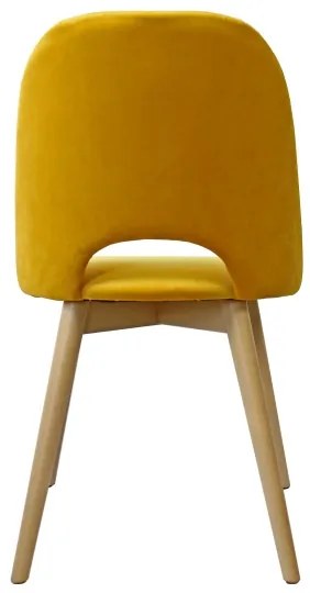 Sedia da pranzo THEO gialla
