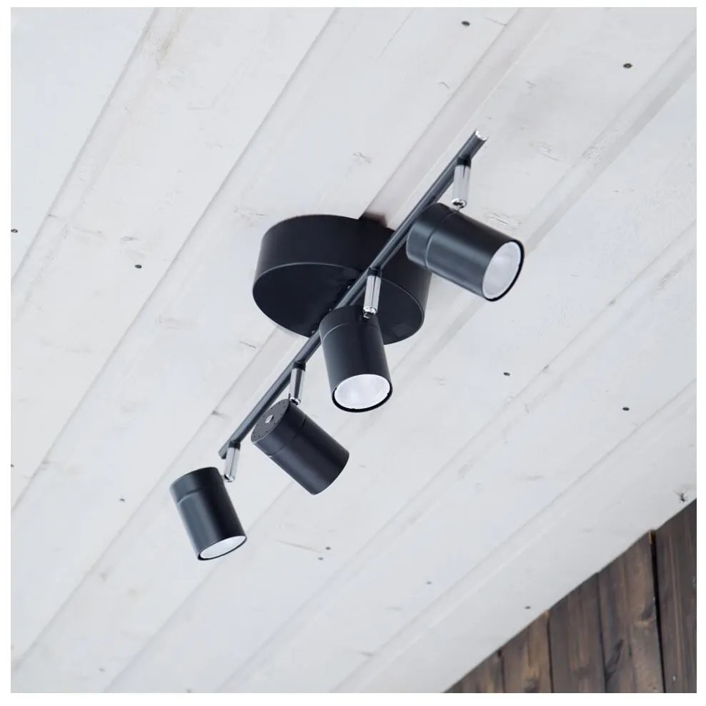 ByRydens 4200720-4002 - Faretto CORRECT 4xGU10/7W/230V nero