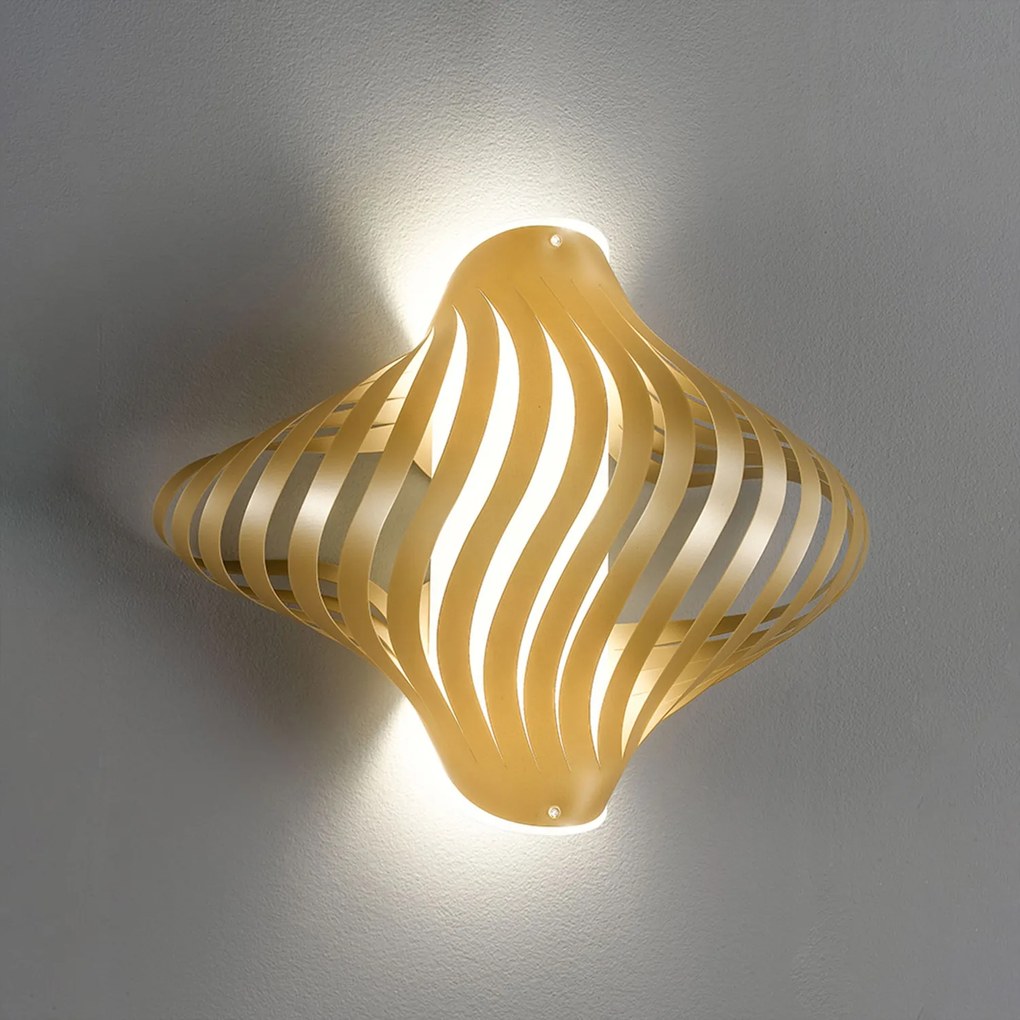 Applique Moderna Helios Polilux ® New Gold 1 Luce E27