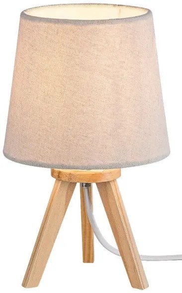 Rabalux 2068 - Lampada da tavolo LYCHEE 1xE14/25W/230V beige