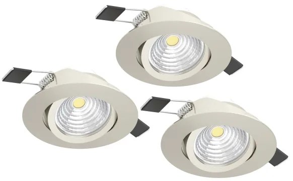 Eglo 900746 - SET 3xLED Lampada dimmerabile SALICETO 3xLED/6W/230V cromo