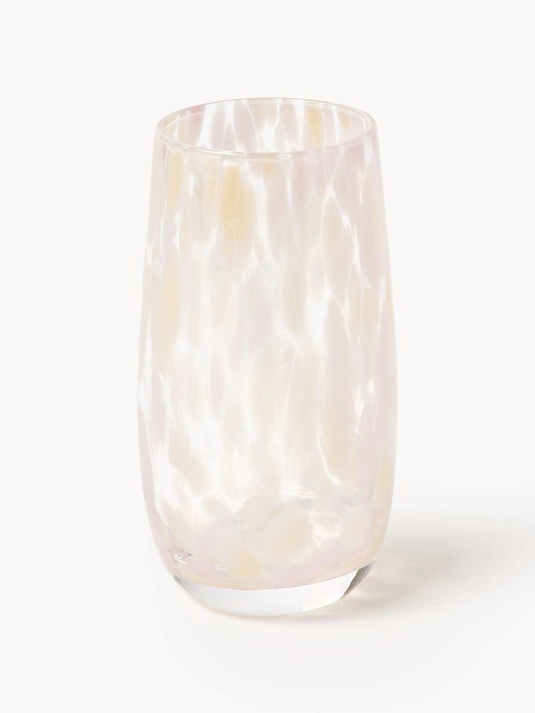 Bicchieri da long drink fatti a mano Yava, set da 4