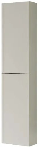 Colonna per mobile bagno Pixel 2 ante P 27 x L 30 x H 160 cm laccato opaco grigio pastello