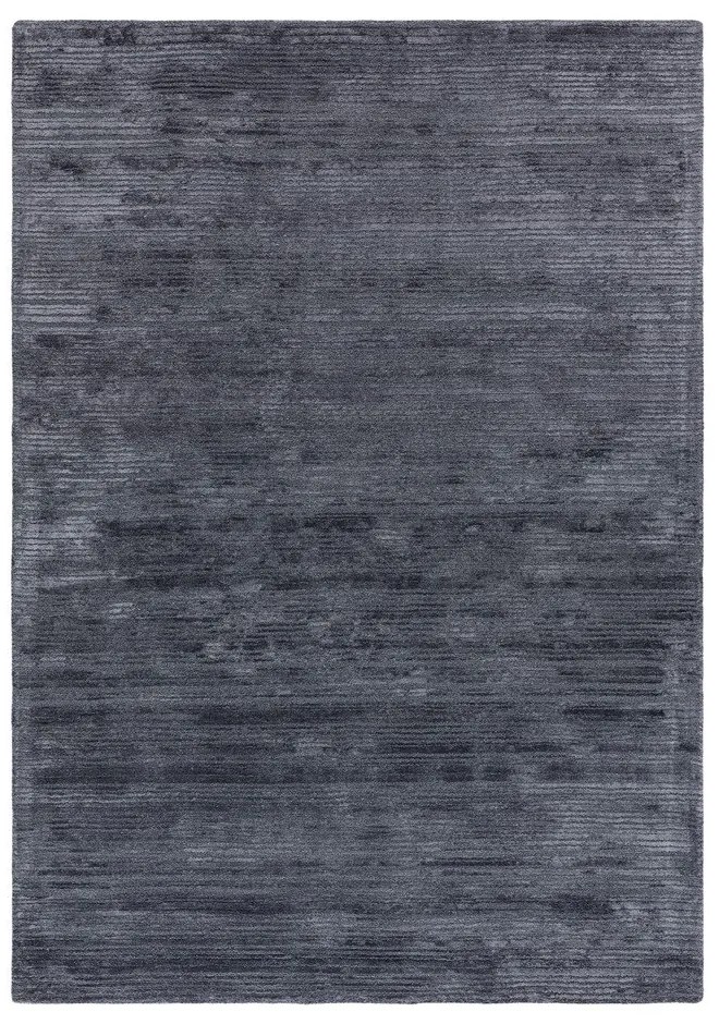 Tappeto bifacciale e tessuto in misto lana color petrolio 120x170 cm Henley Petrol - Asiatic Carpets