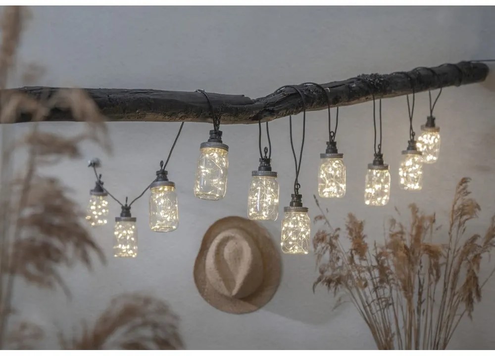 Catena luminosa a LED per esterni, lunghezza 4,5 m Circus Bottle - Star Trading