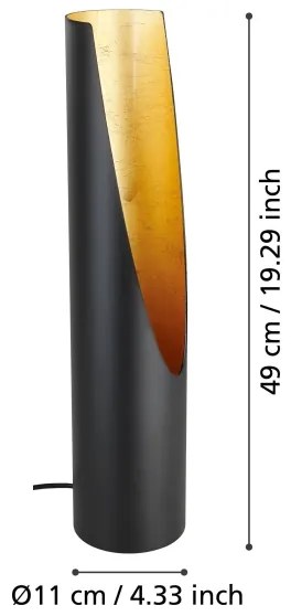 Eglo 390266 - Lampada da tavolo LED PREBONE 1xGU10/4,7W/230V