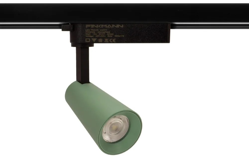 Faro LED 15W Monofase Verde CRI92 Bianco Variabile 38° - Bridgelux LED Colore Bianco Variabile CCT