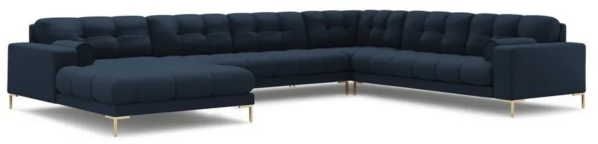 Divano angolare blu (angolo destro) Bali - Cosmopolitan Design