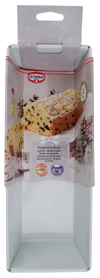 Stampo in acciaio per pane vescovile , 35,5 x 12 cm White Christmas Baking - Dr. Oetker