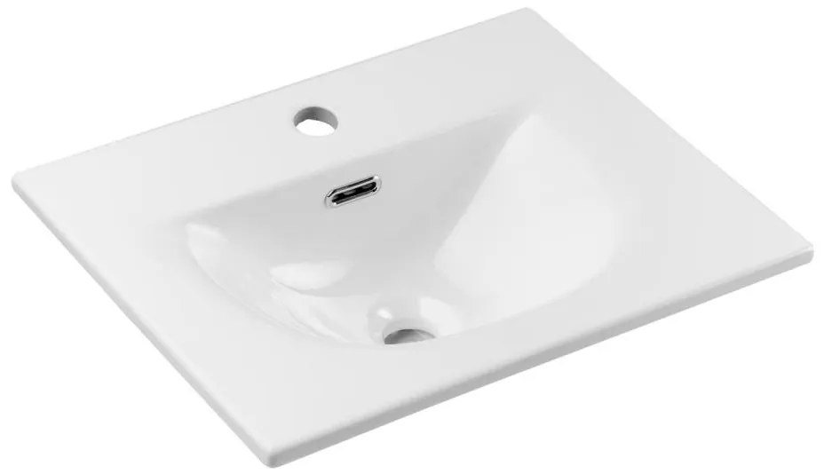 COMAD SKY 3 50CM DP (E-8099-3-50) - Lavabo incasso SKY 51x40 cm bianco opaco