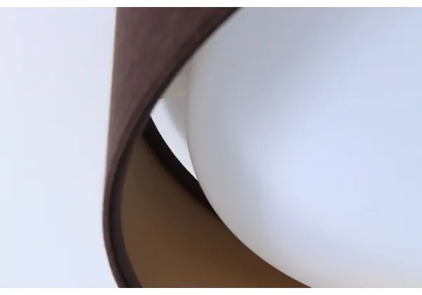 Lampada da soffitto LED GALAXY 24W 230V marrone/oro