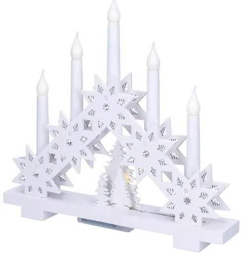 Brilagi - Candelabro natalizio a LED 5xLED/2xAA