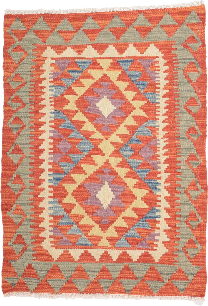 Kilim Tappeto 90 x 70 (Pakistan) Tessuto A Mano