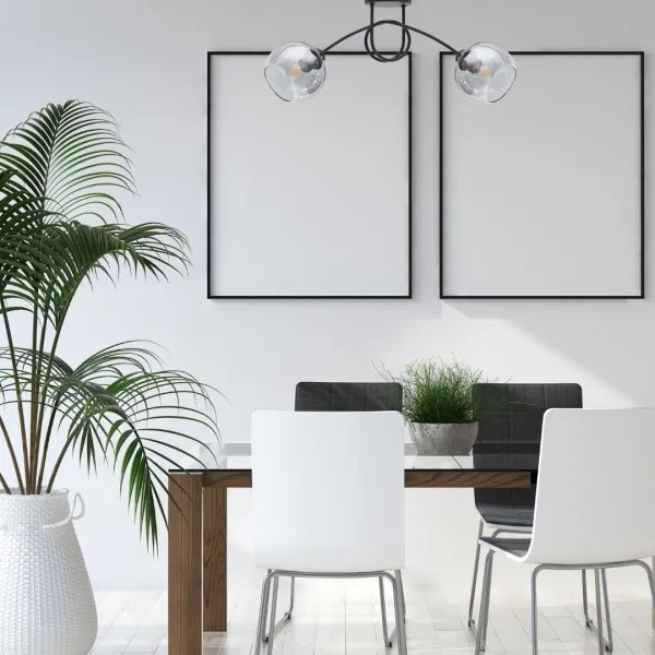 Lampadario a plafone LATIL 2xE27/60W/230V