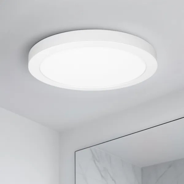 Solight WD244-W - Pannello LED 2 in 1 24W/230V 3000/4000/6000K Ø 30 cm IP54 bianco