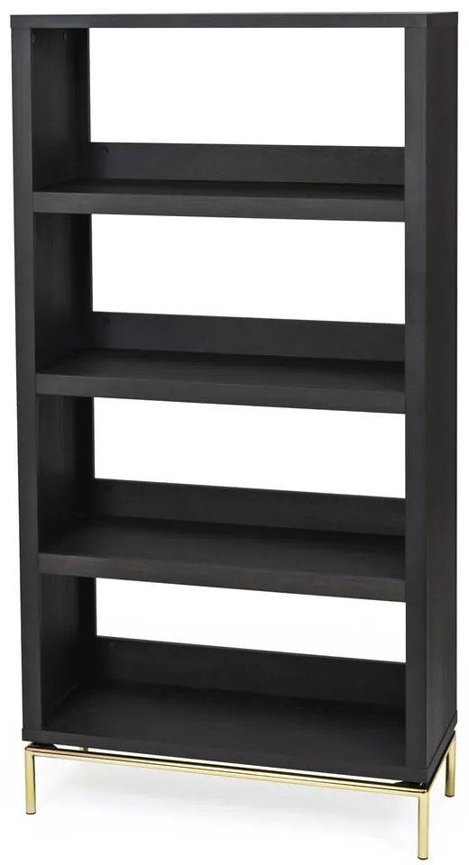 Libreria nera 90x173 cm Pimlico - Woodman