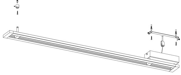 Eglo 98491 - Plafoniera LED dimmerabile AMONTILLADO LED/27W/230V