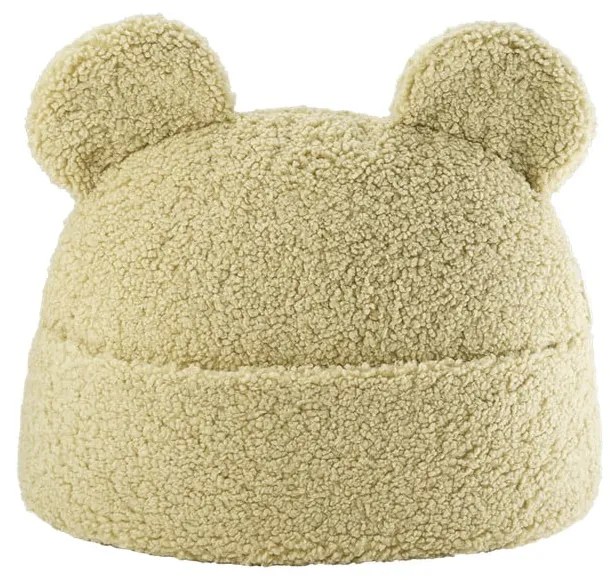 Cuscino per divano da bambini verde con rivestimento in bouclé Teddy Pouch – Wigiwama