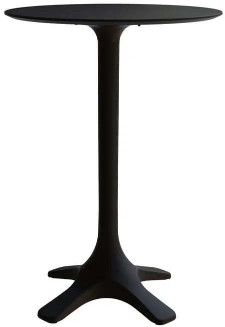 Tavolino da esterno Sunny Bar NEW GARDEN struttura e superficie in polipropilene antracite 80cm