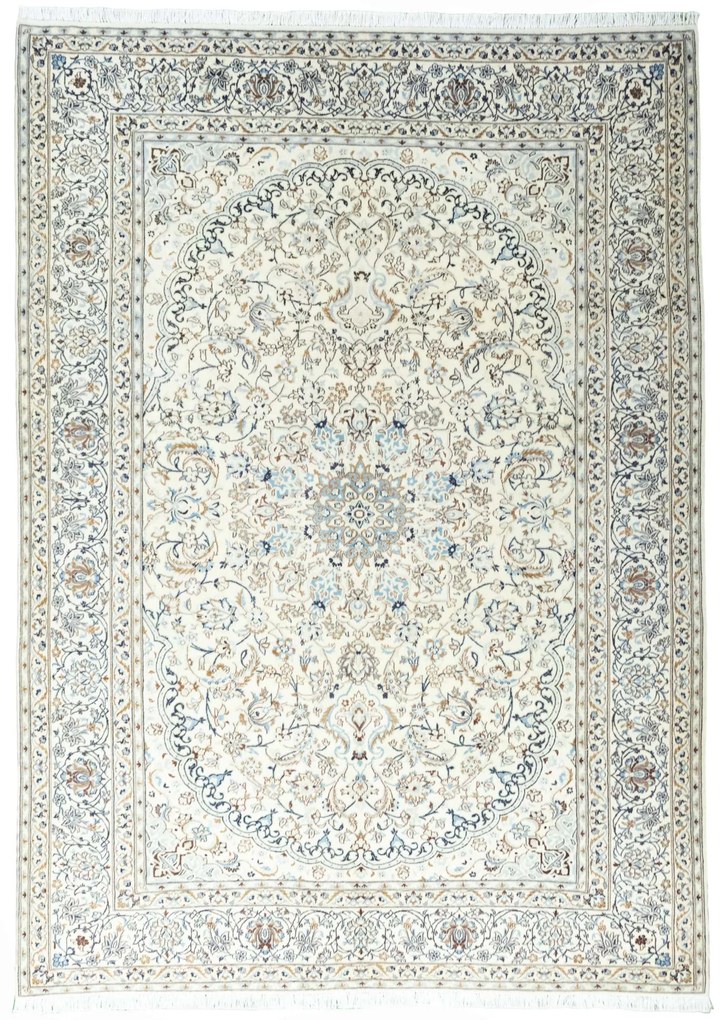 Nain Tappeto 300x210 Beige (Iran) Annodato A Mano