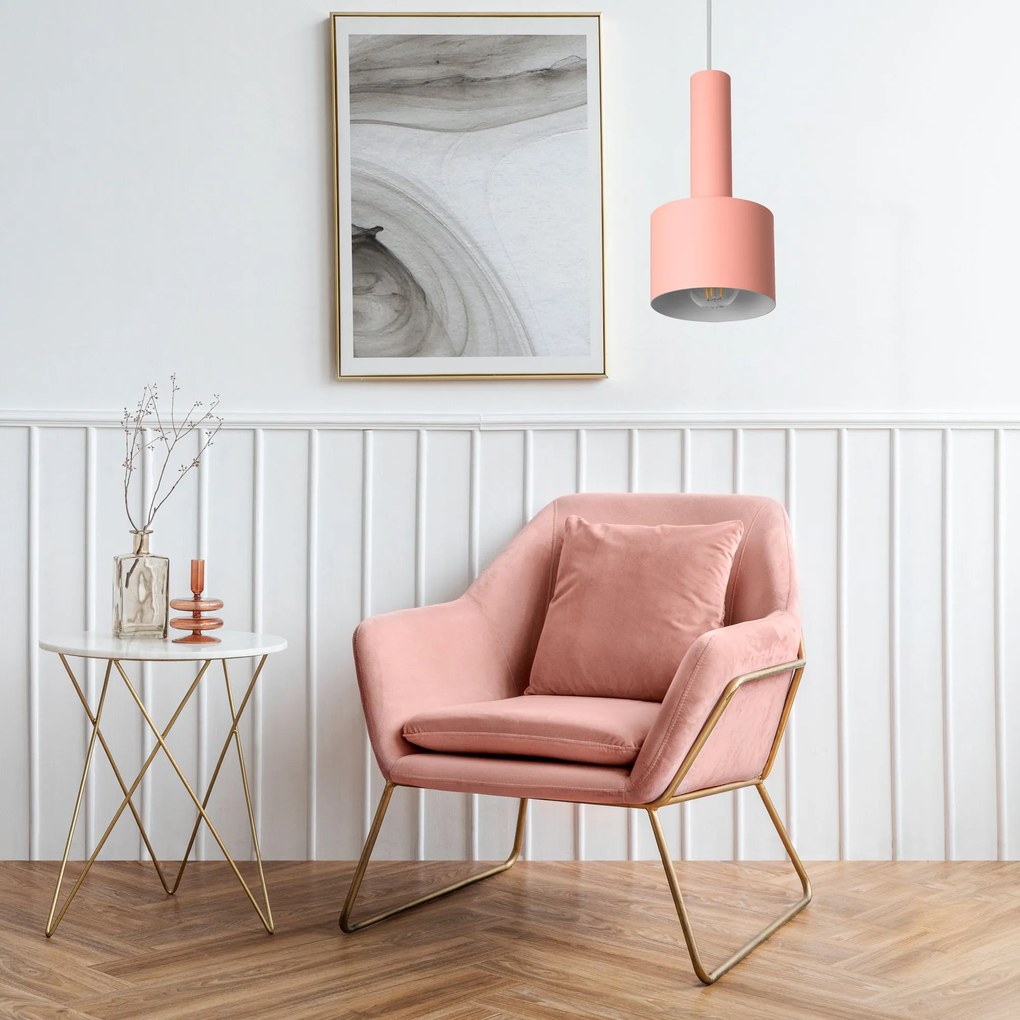 Lampada da soffitto pensile singola OSTI B Coral