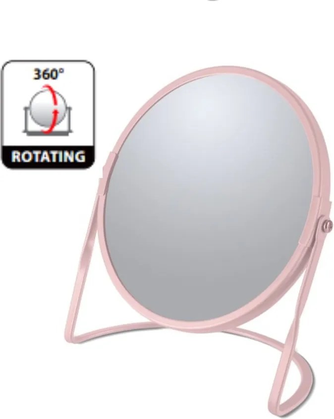 Specchio per make-up con ingrandimento (con ingrandimento 5x) ø 18 cm Akira – Spirella