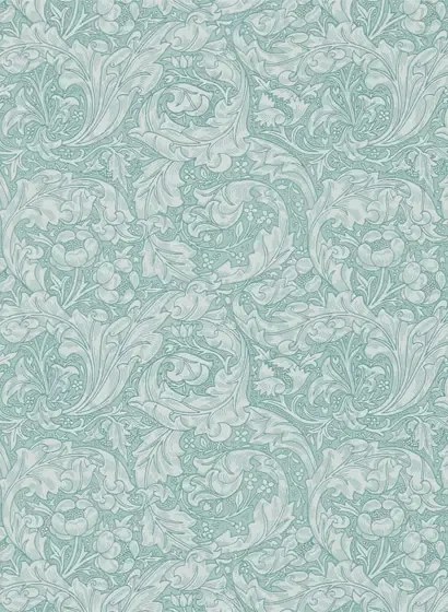 Morris & Co Carta da parati Bachelors Button - Blue