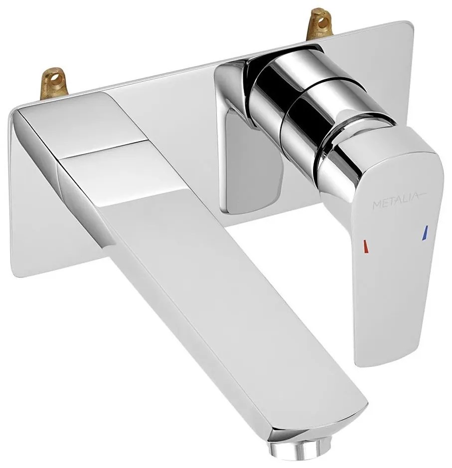 Novaservis - Rubinetto per lavabo da incasso METALIA ECO cromo lucido