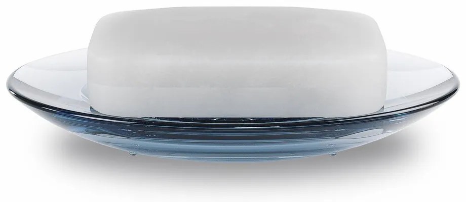 Dispenser di sapone in plastica blu Droplet - Umbra