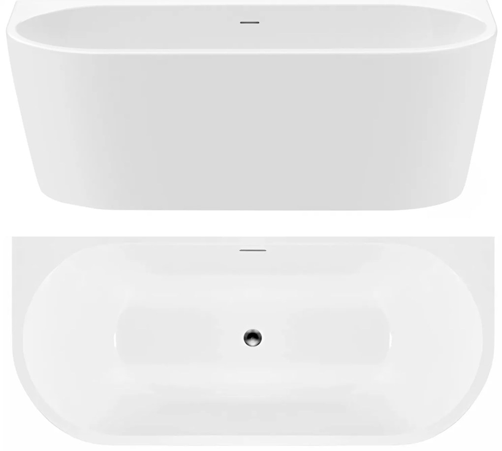 Vasca Bagno A Parete OLIMPIA 150cm