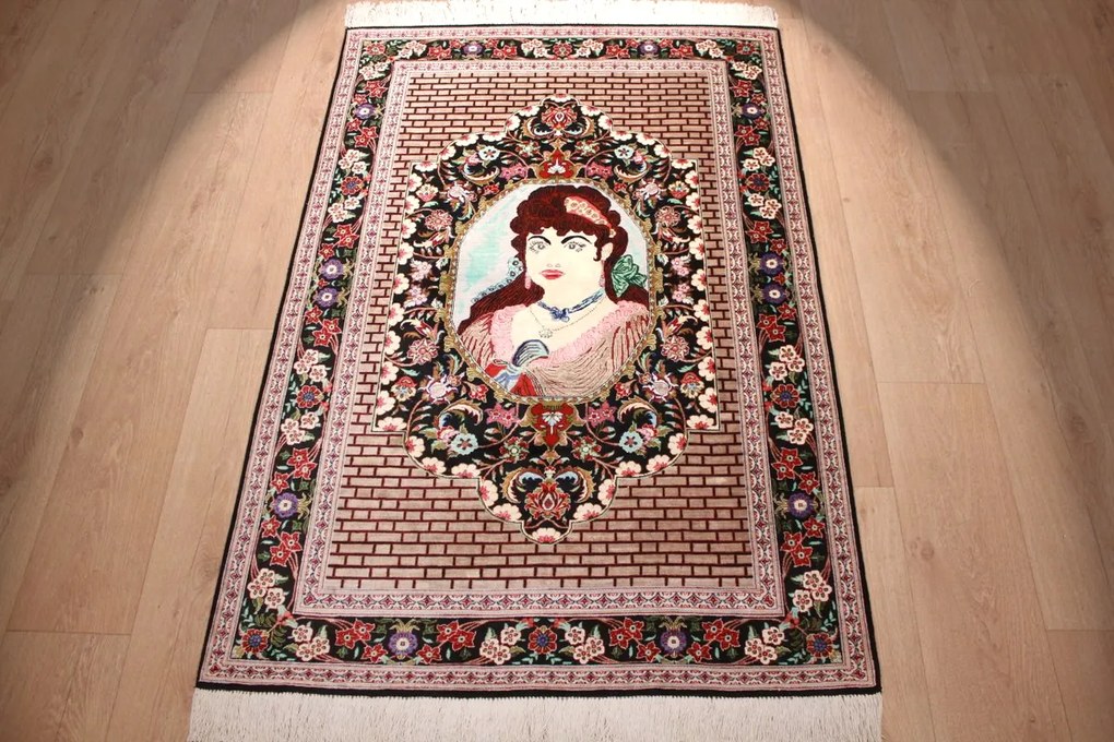 Ghom Tappeto persiano 150x100 (Iran) Annodato A Mano