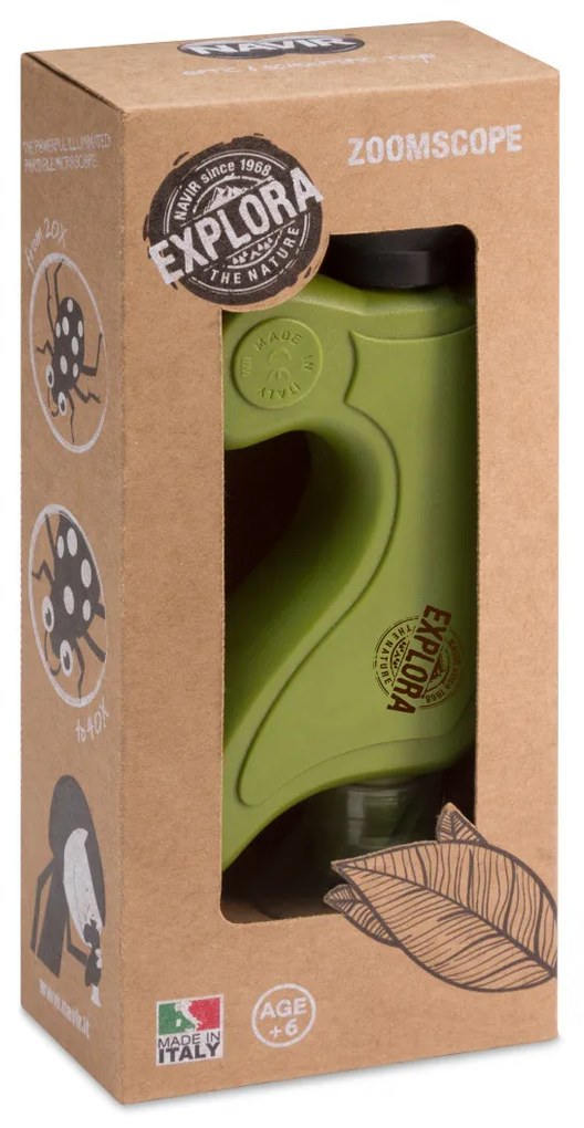 Navir - Explora - Microscopio portatile con torcia