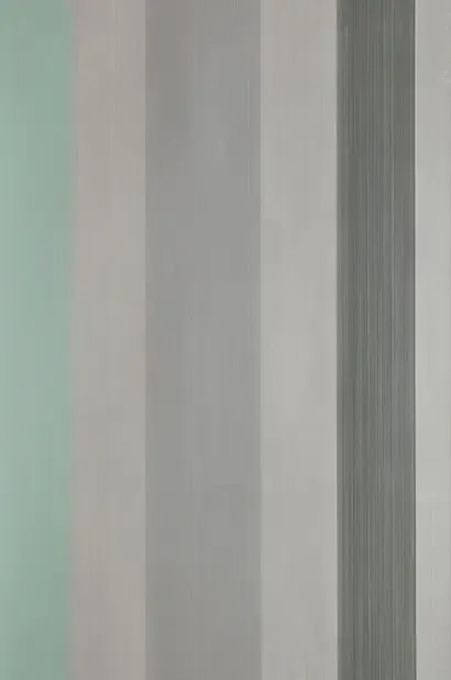 Farrow & Ball Carta da parati Chromatic Stripe - Manor House Gray/ Arsenic/ Plummett/ Down Pipe