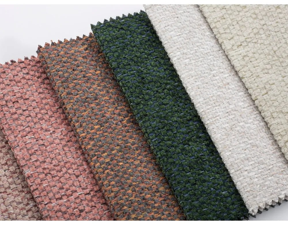 Divano letto angolare rosa, angolo destro Liege - Interieurs 86