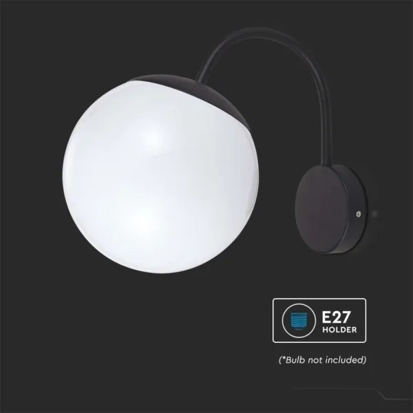 Applique da esterno 1xE27/60W/230V IP44 nero