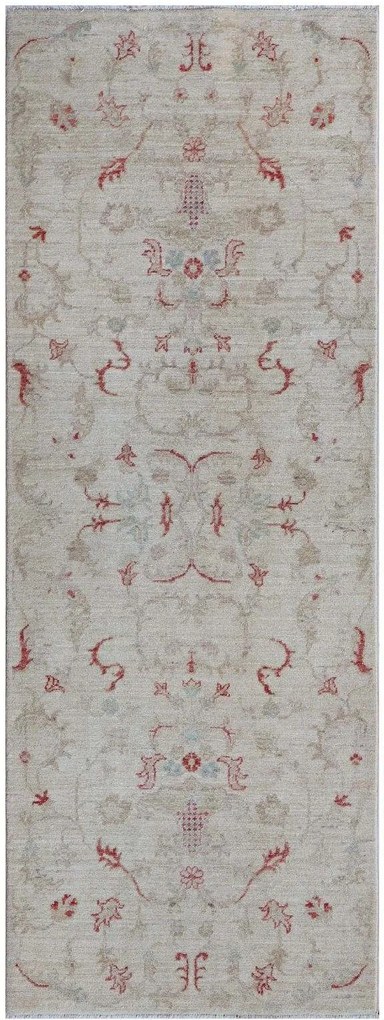 Ziegler Tappeto orientale 80x210 Beige (Pakistan) Annodato A Mano