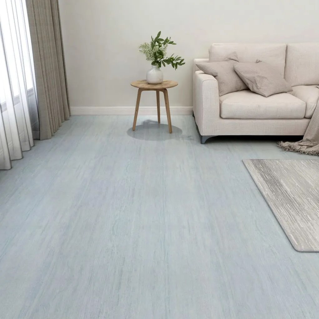 Listoni Per Pavimenti Autoadesivi 55 Pz İn Pvc 5,11 M² Verdi /