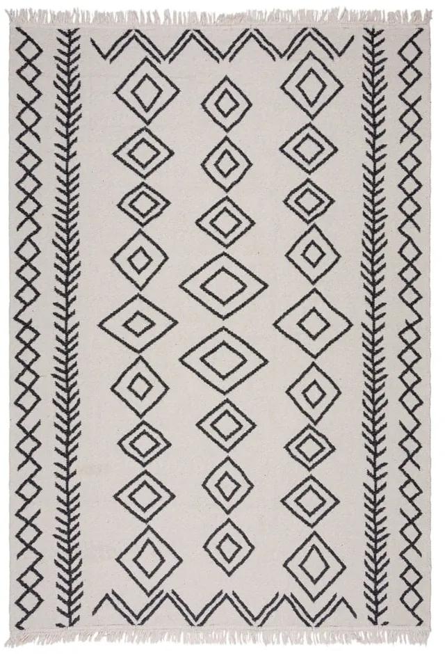 Tappeto bianco e nero 120x170 cm Edie - Flair Rugs