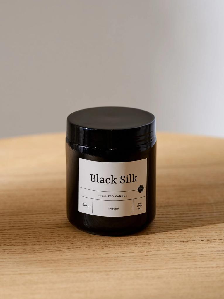 Sinsay - Candela profumata Black Silk - nero
