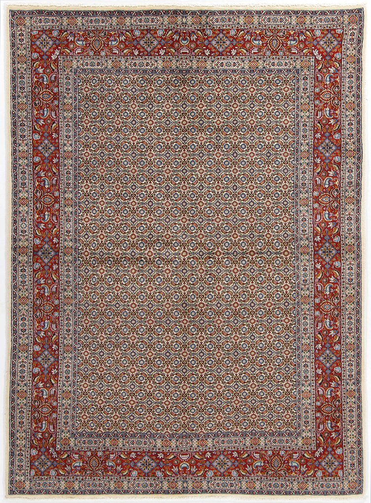 Moud Tappeto 240 x 180 (Iran) Annodato A Mano