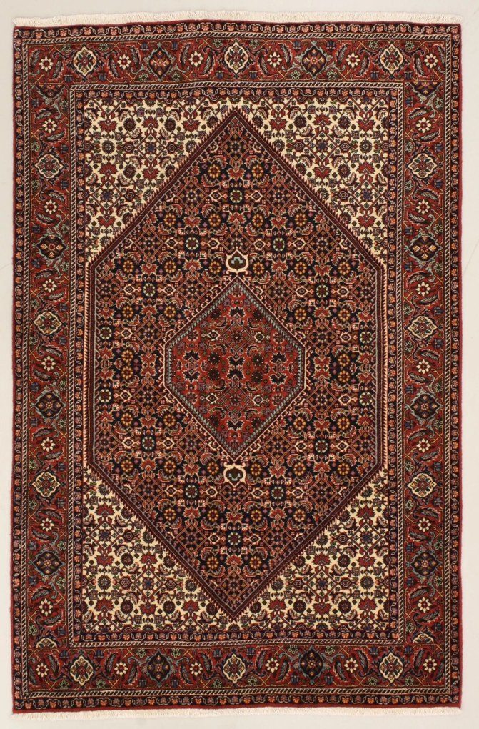 Bidjar Tappeto 140 x 220 (Iran) Annodato A Mano