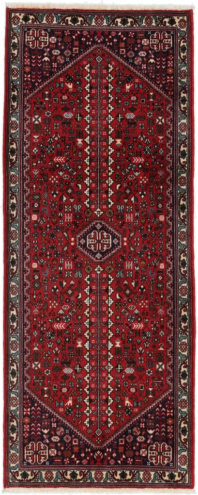 Abadeh Tappeto 80x200 (Iran) Annodato A Mano