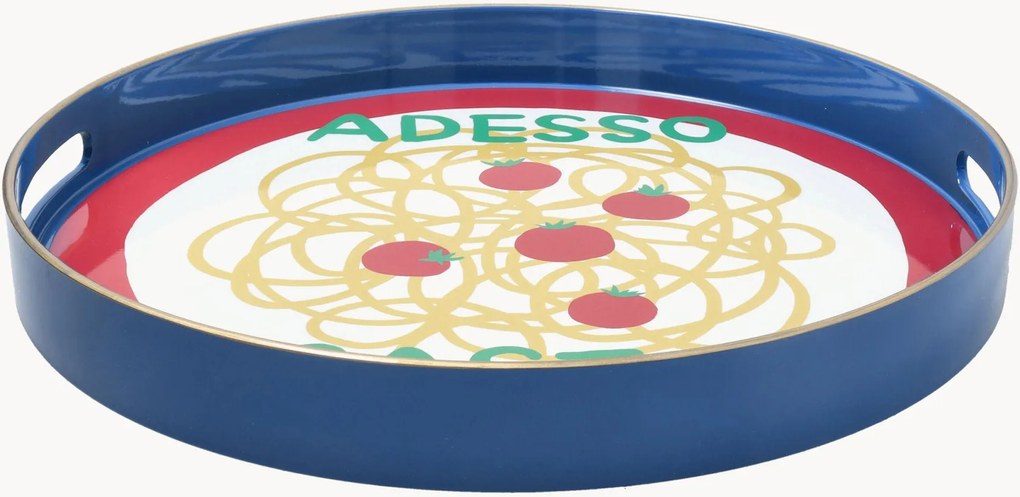 Vassoio rotondo per servire la pasta Summer Time