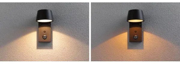 Paulmann 94714 - LED/6W IP44 Applique da esterno con sensore CAPERA 230V