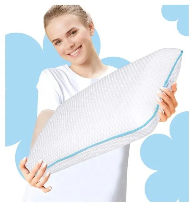 Cuscino anatomico con imbottitura in memory foam 40x70 cm – Mila Home