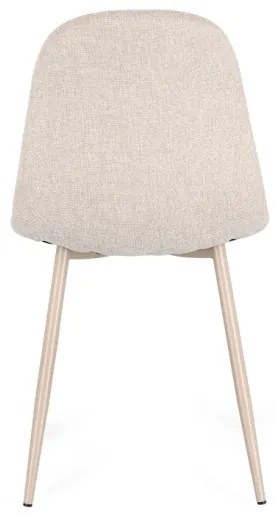 Sedia Da Pranzo Per Interni New Irelia Tortora E Beige Bizzotto