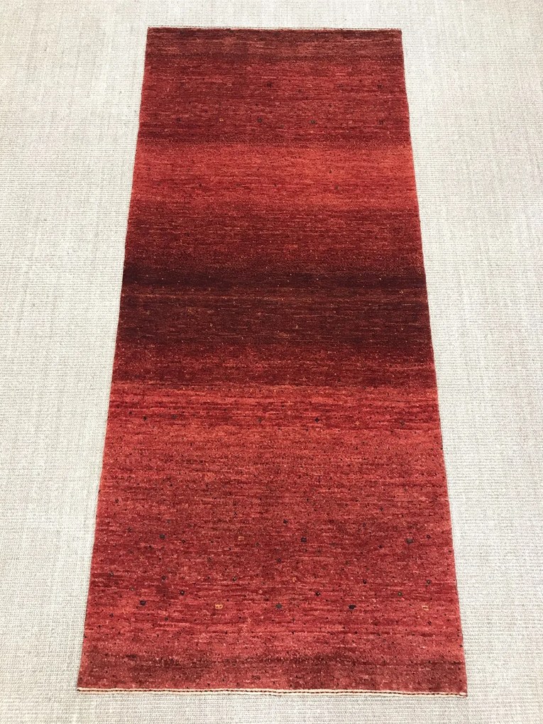 Loribaft Tappeto persiano 80x190 Rosso (Iran) Annodato A Mano