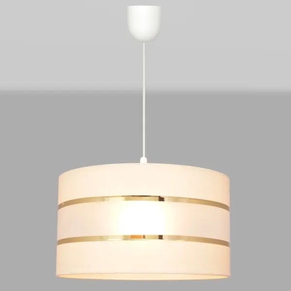 Lampadario su filo HELEN 1xE27/15W/230V crema