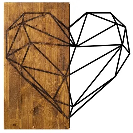 Decorazione da muro 58x58 cm cuore