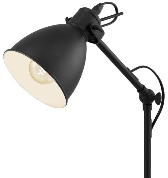 Eglo 49469 - Lampada da tavolo PRIDDY 1xE27/40W/230V